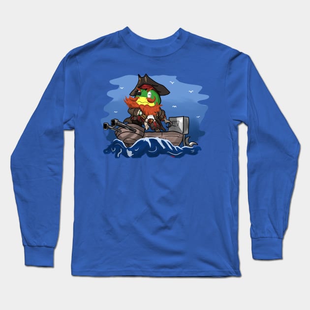 Capbjorn Long Sleeve T-Shirt by KloudKat